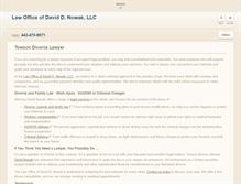 Tablet Screenshot of davidnowaklaw.com